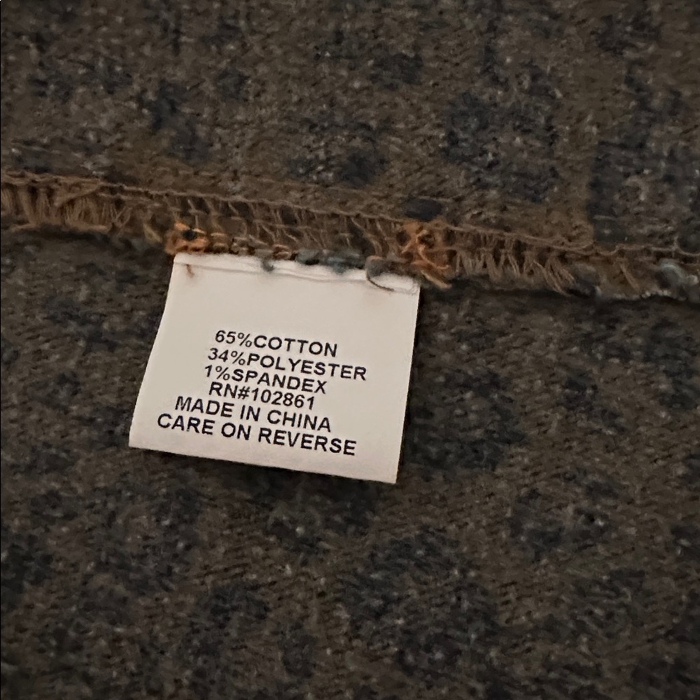 ADORE Western Denim Studded Jean Jacket Blazer, Military style, Large - Picture 13 of 13